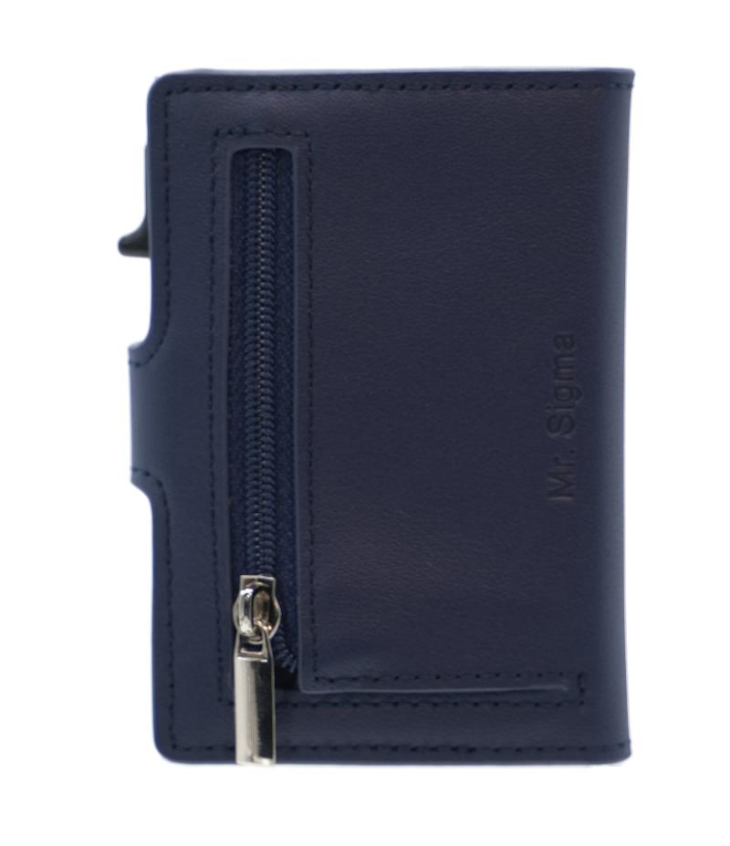 NAVY BLUE NAPA LEATHER