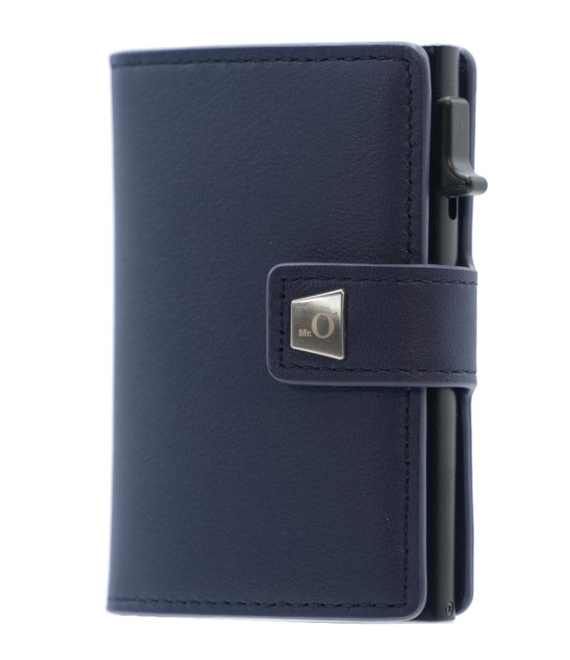 NAVY BLUE NAPA LEATHER